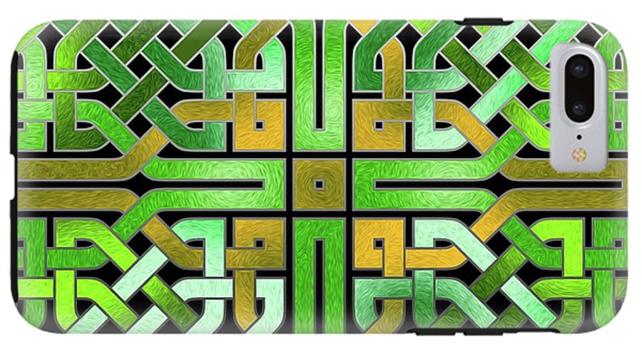 Green Celtic Knot - Phone Case