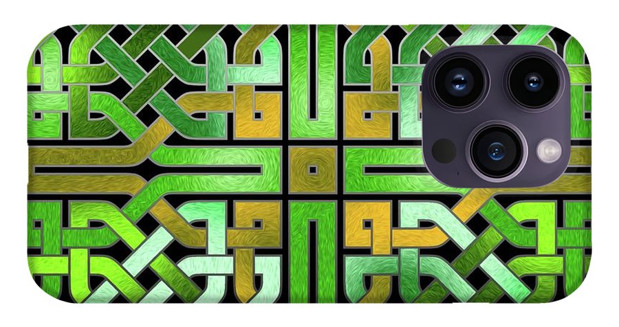 Green Celtic Knot - Phone Case