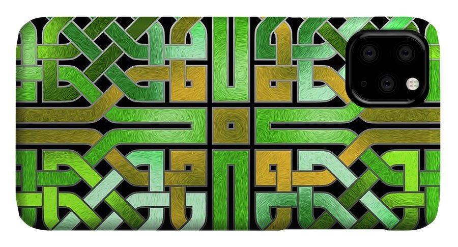 Green Celtic Knot - Phone Case
