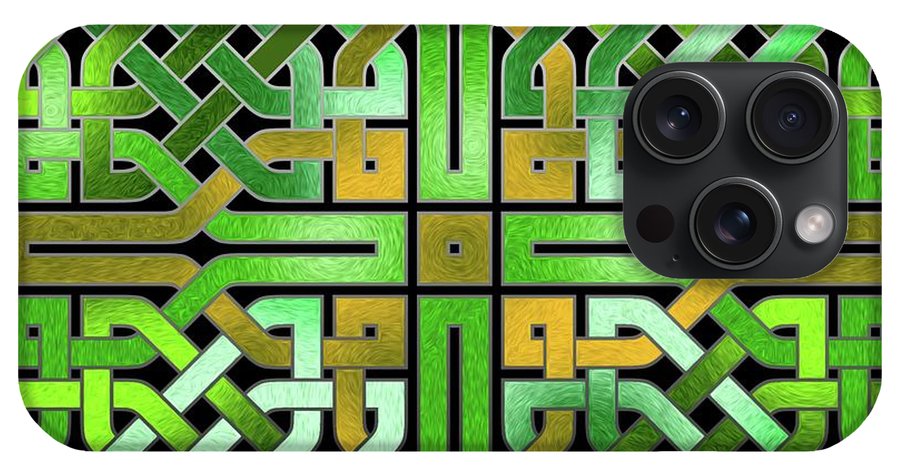 Green Celtic Knot - Phone Case
