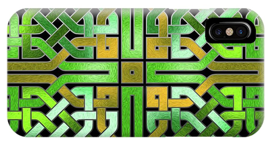 Green Celtic Knot - Phone Case