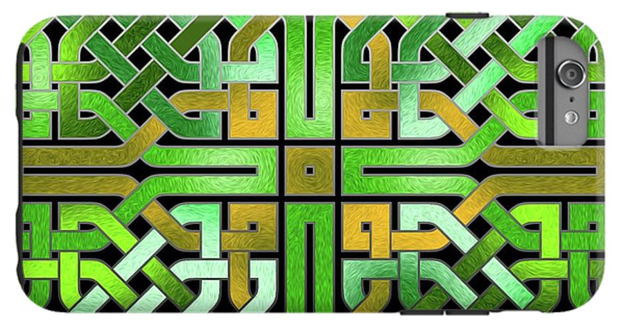 Green Celtic Knot - Phone Case
