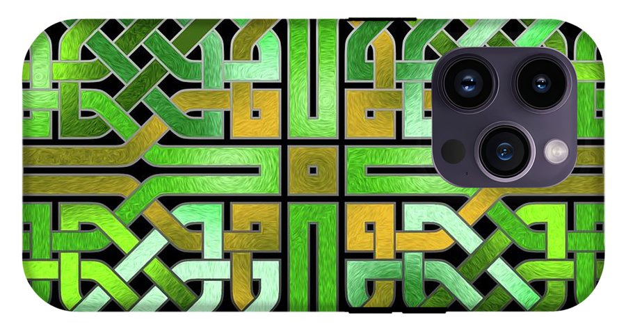 Green Celtic Knot - Phone Case