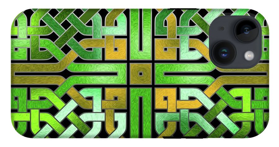 Green Celtic Knot - Phone Case