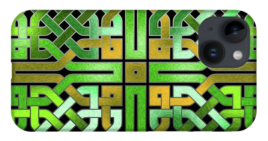 Green Celtic Knot - Phone Case