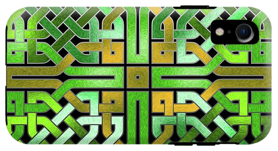 Green Celtic Knot - Phone Case