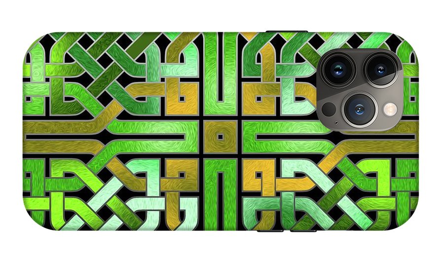 Green Celtic Knot - Phone Case