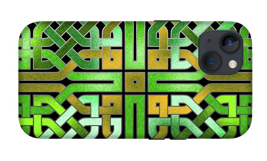 Green Celtic Knot - Phone Case