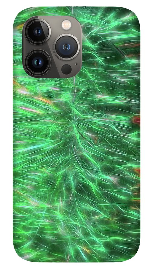 Green Garland Abstract - Phone Case