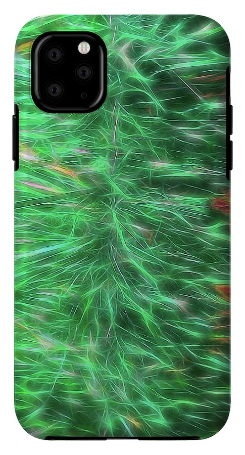 Green Garland Abstract - Phone Case