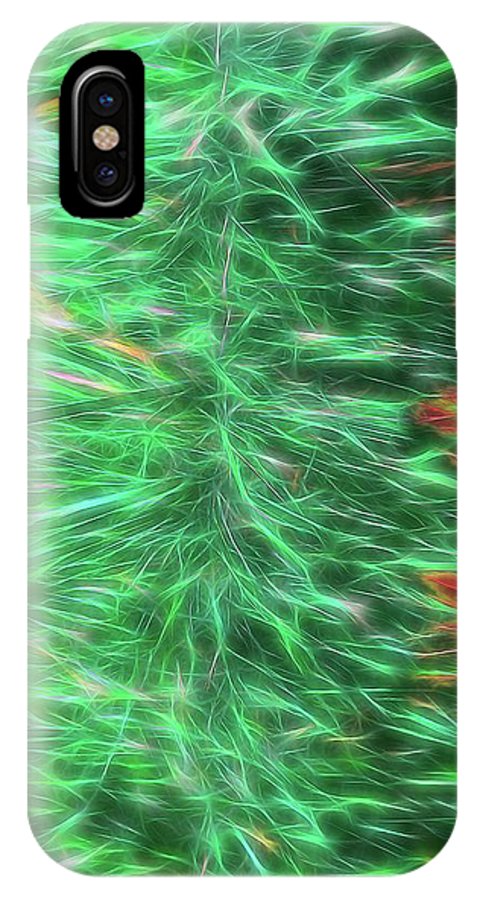 Green Garland Abstract - Phone Case