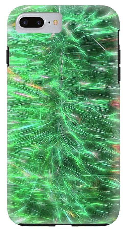 Green Garland Abstract - Phone Case