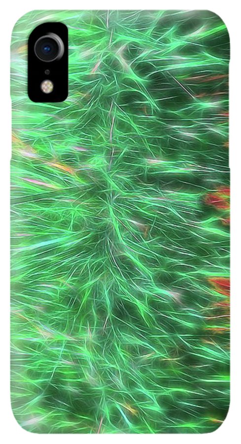 Green Garland Abstract - Phone Case