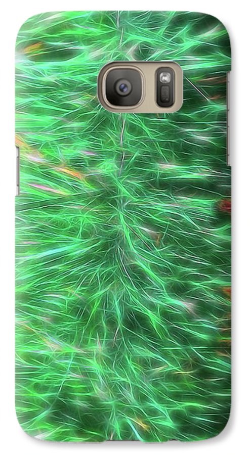 Green Garland Abstract - Phone Case