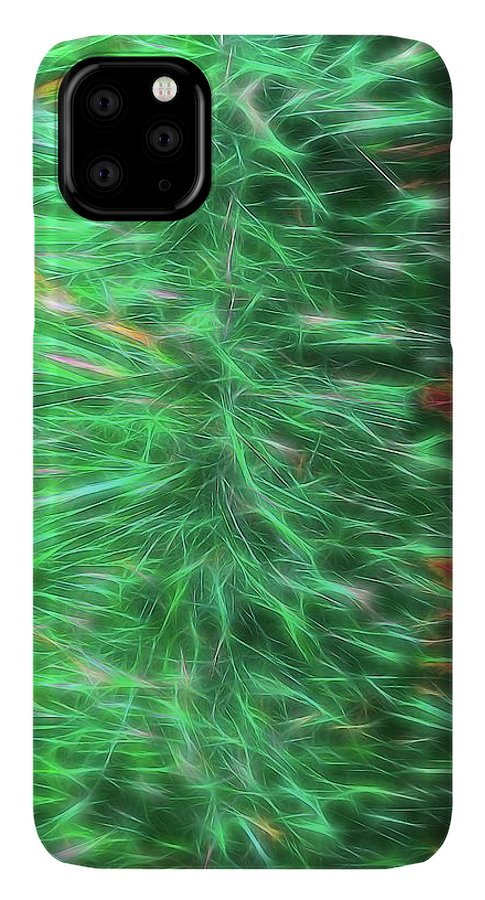 Green Garland Abstract - Phone Case