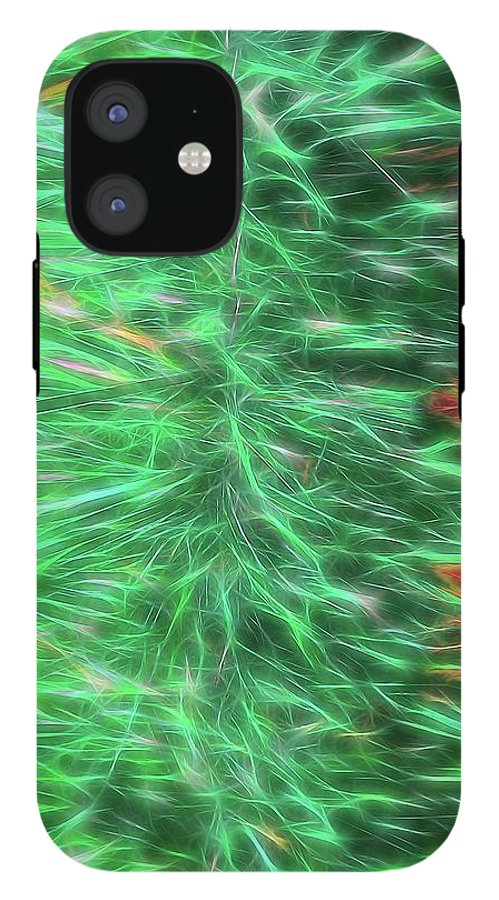 Green Garland Abstract - Phone Case