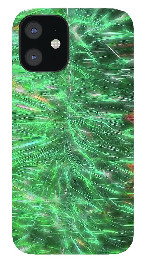 Green Garland Abstract - Phone Case