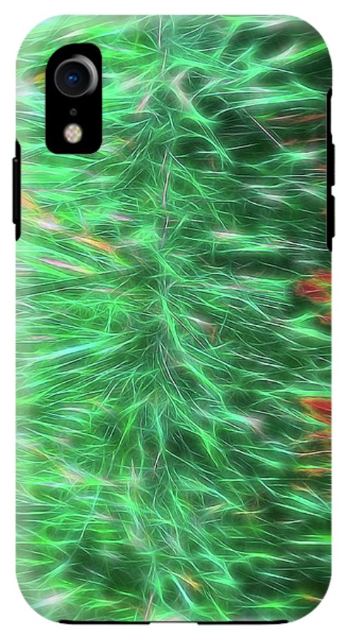 Green Garland Abstract - Phone Case