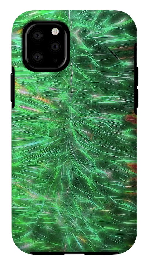 Green Garland Abstract - Phone Case