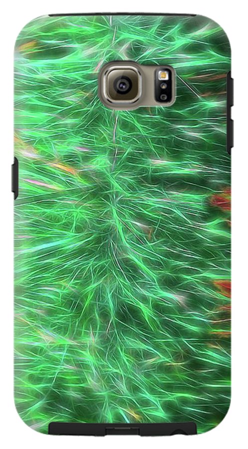 Green Garland Abstract - Phone Case