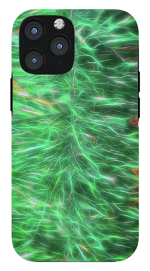Green Garland Abstract - Phone Case