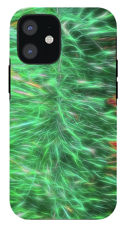 Green Garland Abstract - Phone Case
