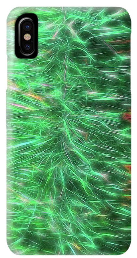 Green Garland Abstract - Phone Case