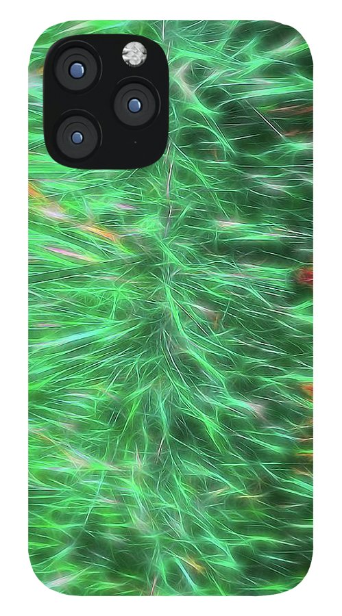 Green Garland Abstract - Phone Case