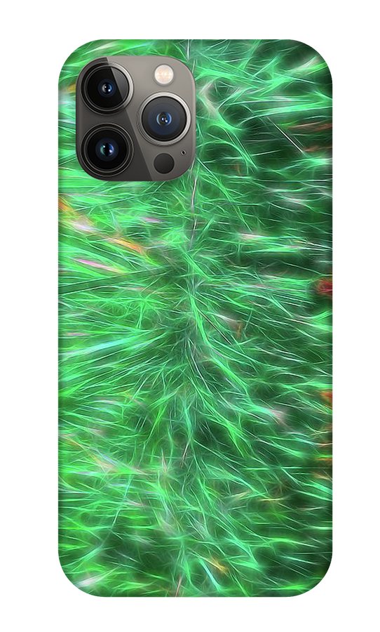 Green Garland Abstract - Phone Case