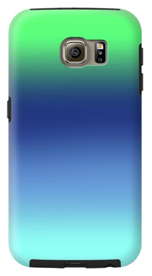 Green Navy Aqua Gradient - Phone Case
