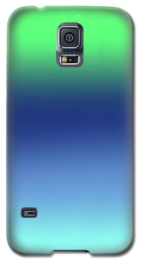 Green Navy Aqua Gradient - Phone Case