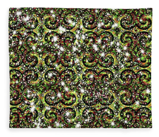Green Sparkle Swirl - Blanket