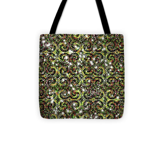 Green Sparkle Swirl - Tote Bag