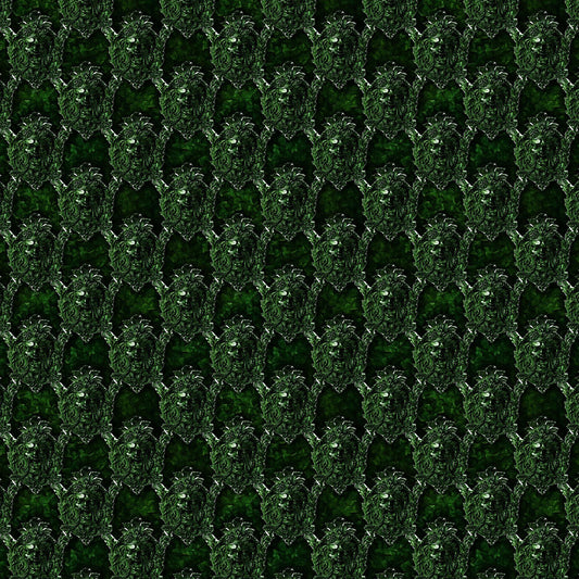 Green Man Pattern Digital Image Download