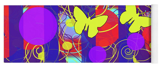 Happy Spring Pattern - Yoga Mat