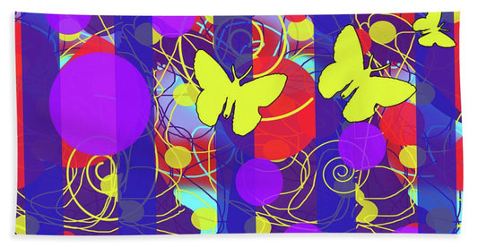 Happy Spring Pattern - Beach Towel