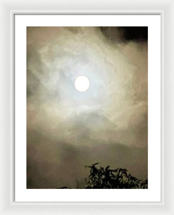 Harvest Moon - Framed Print