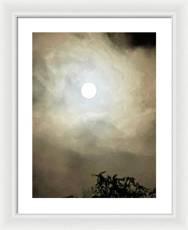 Harvest Moon - Framed Print