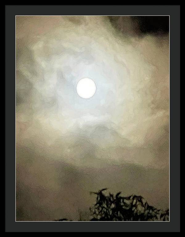 Harvest Moon - Framed Print