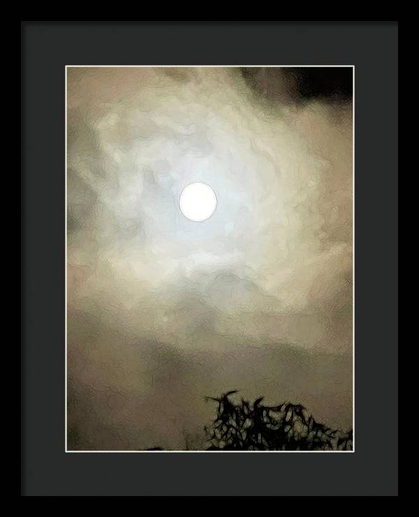 Harvest Moon - Framed Print