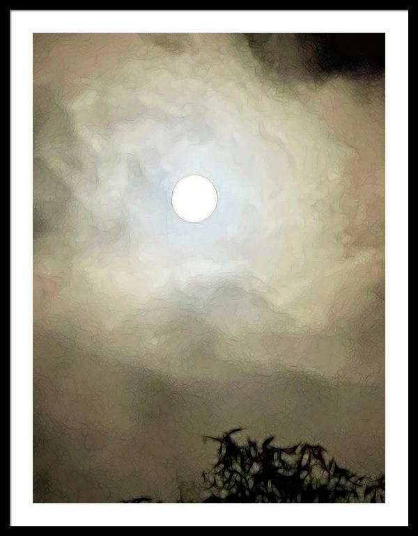 Harvest Moon - Framed Print