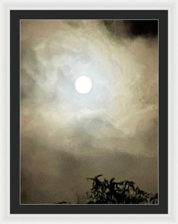 Harvest Moon - Framed Print