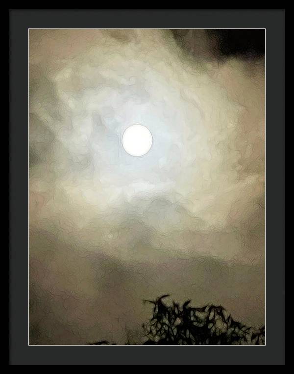 Harvest Moon - Framed Print