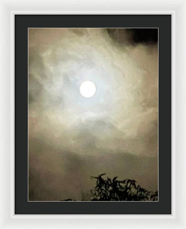 Harvest Moon - Framed Print