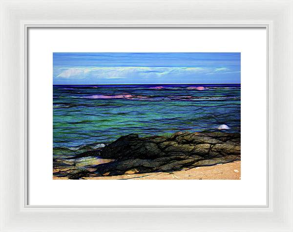 Hawaiian Ocean - Framed Print
