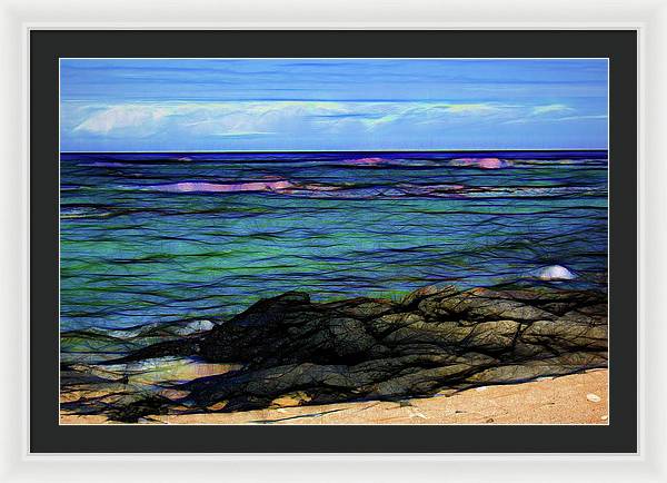 Hawaiian Ocean - Framed Print