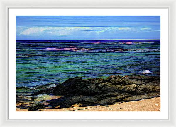 Hawaiian Ocean - Framed Print