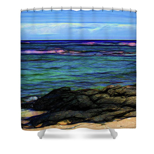 Hawaiian Ocean - Shower Curtain