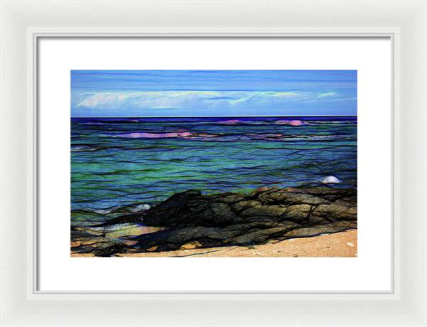 Hawaiian Ocean - Framed Print