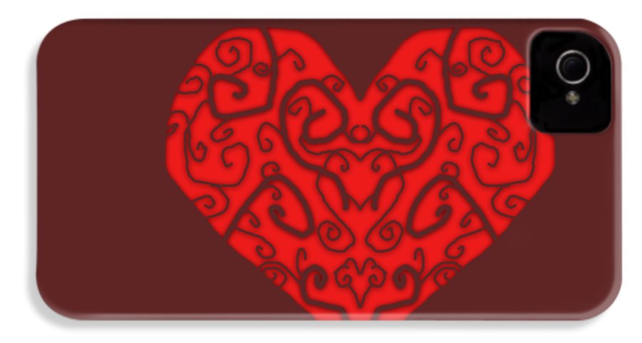 Heart Swirls - Phone Case